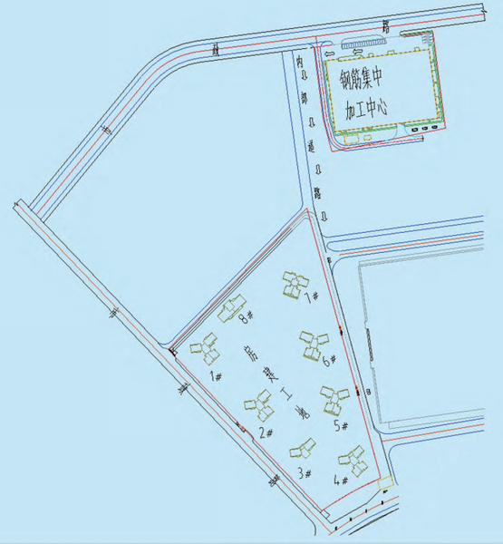 图1凤桐花园项目与钢筋集中加工厂平面图.png